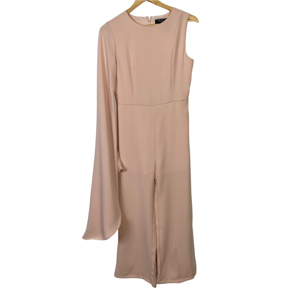 Few Moda NY one shoulder Jumpsuit Wedding Dress Party Night out Dress Medium